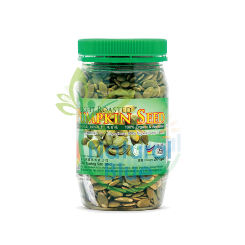 GBT-ROASTED PUMPKIN SEED, 200G</BR>有机南瓜籽